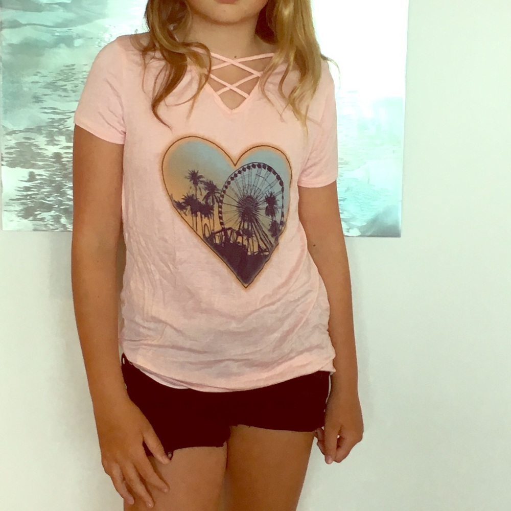 Full tilt pink shirt